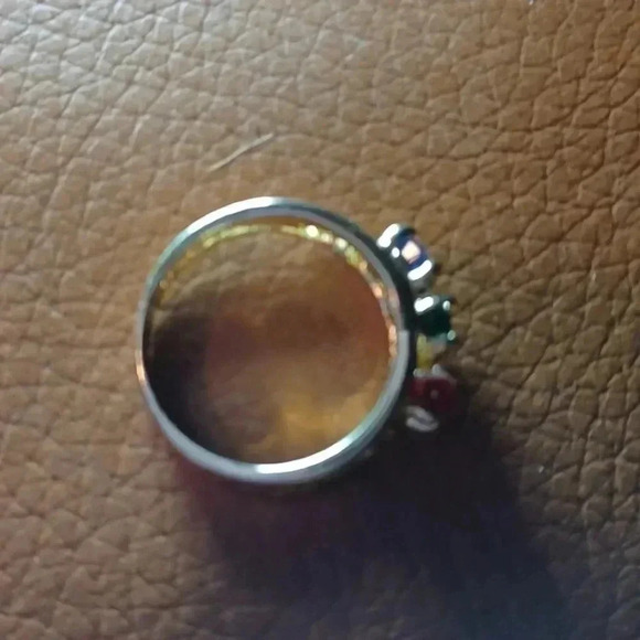 💙🌹Gold-plated Mother's ring. yellow - Picture 7 of 10